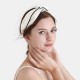 Ivory & Black Silk Headband for Sale Ivory & Black Silk Headband for Sale