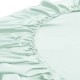 Light Cyan 22 Momme Mulberry Silk Fitted Sheet for Sale Light Cyan 22 Momme Mulberry Silk Fitted Sheet for Sale