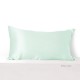 Light Cyan Envelope 22 Momme Mulberry Silk Pillowcase for Sale Light Cyan Envelope 22 Momme Mulberry Silk Pillowcase for Sale