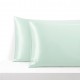 Light Cyan Envelope 22 Momme Mulberry Silk Pillowcase for Sale Light Cyan Envelope 22 Momme Mulberry Silk Pillowcase for Sale