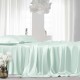 Light Cyan 22 Momme Mulberry Silk Sheet Set for Sale Light Cyan 22 Momme Mulberry Silk Sheet Set for Sale