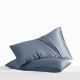Misty Blue Envelope 22 Momme Mulberry Silk Pillowcase for Sale Misty Blue Envelope 22 Momme Mulberry Silk Pillowcase for Sale
