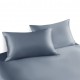 Misty Blue Envelope 22 Momme Mulberry Silk Pillowcase for Sale Misty Blue Envelope 22 Momme Mulberry Silk Pillowcase for Sale