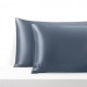 Misty Blue Envelope 22 Momme Mulberry Silk Pillowcase for Sale Misty Blue Envelope 22 Momme Mulberry Silk Pillowcase for Sale