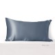 Misty Blue 22 Momme Mulberry Silk Pillowcase with Hidden Zipper for Sale Misty Blue 22 Momme Mulberry Silk Pillowcase with Hidden Zipper for Sale