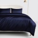Navy 22 Momme Mulberry Silk Duvet Cover for Sale Navy 22 Momme Mulberry Silk Duvet Cover for Sale