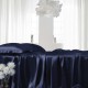 Navy 22 Momme Mulberry Silk Fitted Sheet for Sale Navy 22 Momme Mulberry Silk Fitted Sheet for Sale