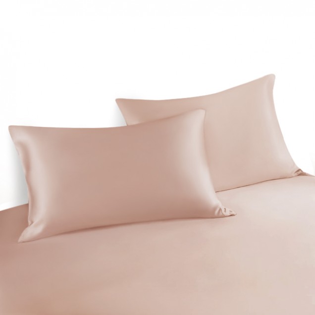 Pearl Pink Envelope 22 Momme Mulberry Silk Pillowcase for Sale Pearl Pink Envelope 22 Momme Mulberry Silk Pillowcase for Sale