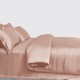 Pearl Pink 3 PCS 22 Momme Mulberry Silk Duvet Cover Set for Sale Pearl Pink 3 PCS 22 Momme Mulberry Silk Duvet Cover Set for Sale
