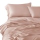 Pearl Pink 3 PCS 22 Momme Mulberry Silk Duvet Cover Set for Sale Pearl Pink 3 PCS 22 Momme Mulberry Silk Duvet Cover Set for Sale