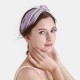Purple & Ivory Silk Headband for Sale Purple & Ivory Silk Headband for Sale