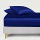 Royal Blue 22 Momme Mulberry Silk Fitted Sheet for Sale Royal Blue 22 Momme Mulberry Silk Fitted Sheet for Sale