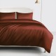 Rust Red 22 Momme Mulberry Silk Duvet Cover for Sale Rust Red 22 Momme Mulberry Silk Duvet Cover for Sale