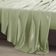 Sage Green 22 Momme Mulberry Silk Flat Sheet for Sale Sage Green 22 Momme Mulberry Silk Flat Sheet for Sale