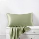 Sage Green 22 Momme Mulberry Silk Pillowcase with Hidden Zipper for Sale Sage Green 22 Momme Mulberry Silk Pillowcase with Hidden Zipper for Sale
