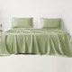 Sage Green 22 Momme Mulberry Silk Sheet Set for Sale Sage Green 22 Momme Mulberry Silk Sheet Set for Sale