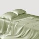 Sage Green 22 Momme Mulberry Silk Sheet Set for Sale Sage Green 22 Momme Mulberry Silk Sheet Set for Sale