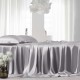 Silver 22 Momme Mulberry Silk Sheet Set for Sale Silver 22 Momme Mulberry Silk Sheet Set for Sale