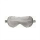 Silver & Ivory Suede Rose Silk Eye Mask for Sale Silver & Ivory Suede Rose Silk Eye Mask for Sale