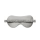 Silver & Ivory Suede Rose Silk Eye Mask for Sale Silver & Ivory Suede Rose Silk Eye Mask for Sale