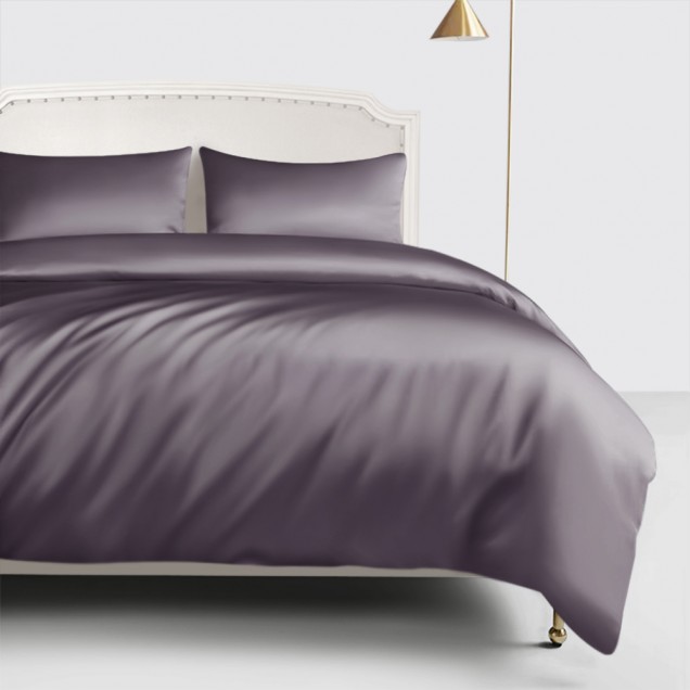 Slate Gray 22 Momme Mulberry Silk Duvet Cover for Sale Slate Gray 22 Momme Mulberry Silk Duvet Cover for Sale