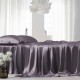 Slate Gray 22 Momme Mulberry Silk Sheet Set for Sale Slate Gray 22 Momme Mulberry Silk Sheet Set for Sale