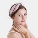 Suede Rose & Black Silk Headband for Sale Suede Rose & Black Silk Headband for Sale