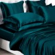 Teal 22 Momme Mulberry Silk Duvet Cover for Sale Teal 22 Momme Mulberry Silk Duvet Cover for Sale