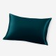 Teal Envelope 22 Momme Mulberry Silk Pillowcase for Sale Teal Envelope 22 Momme Mulberry Silk Pillowcase for Sale