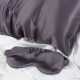 Two Piece Silk Gift Set Slate Gray Pillowcase & Eye Mask for Sale Two Piece Silk Gift Set Slate Gray Pillowcase & Eye Mask for Sale