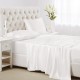 White 22 Momme Mulberry Silk Flat Sheet for Sale White 22 Momme Mulberry Silk Flat Sheet for Sale
