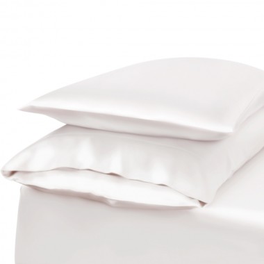 White Envelope 22 Momme Mulberry Silk Pillowcase for Sale